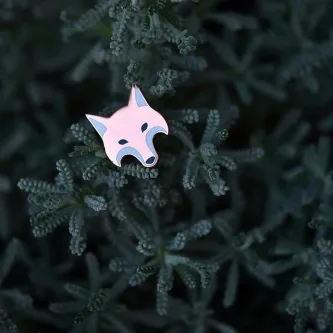 Preview: Fuchs - aus Hart-Emaille