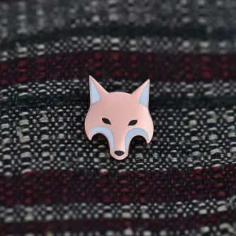 Fuchs - aus Hart-Emaille