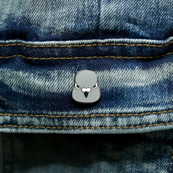 Brosche - Pin Taube
