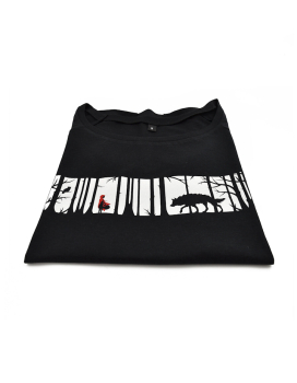 Preview: Shirt mit Rotkäppchen-Print