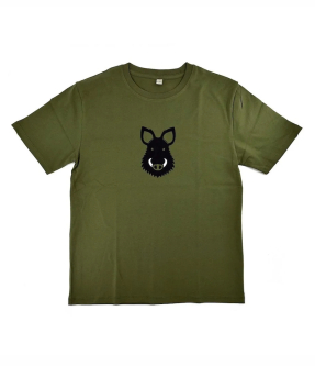 T-Shirt mit Wildschwein