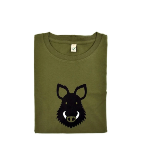 Preview: T-Shirt mit Wildschwein