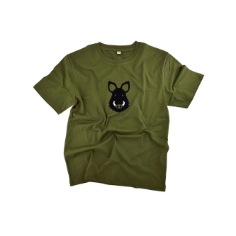 T-Shirt mit Wildschwein
