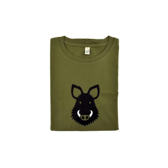 T-Shirt mit Wildschwein