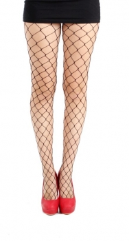Tights Extra Large Net (Black)