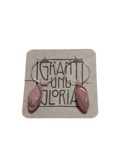 Ohrringe mit Halbedelsteinen