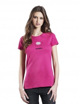 Damen Bio Shirt "Schäfin" pink