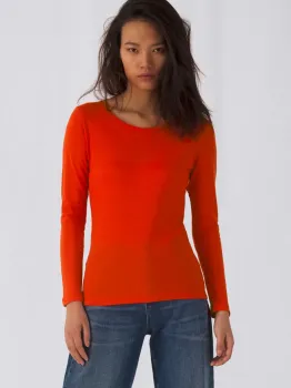 Basic Damen Langarmshirt