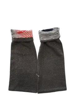 silberne Handstulpen