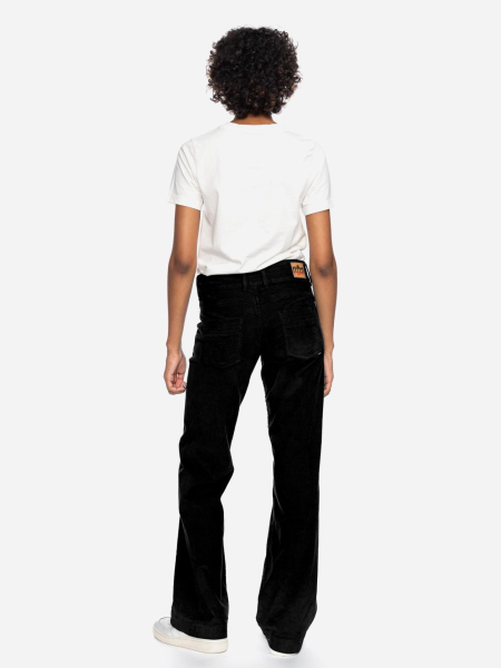 Damen Cordhose in schwarz