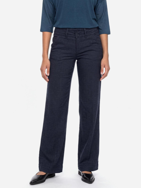 Damenhose mit weitem Bein