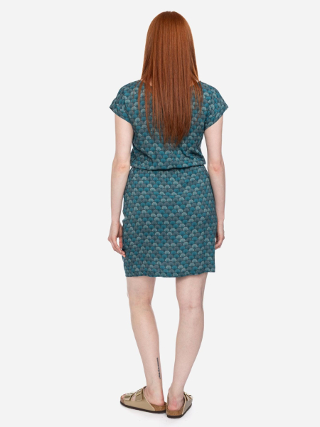 Kleid in grafischem Design