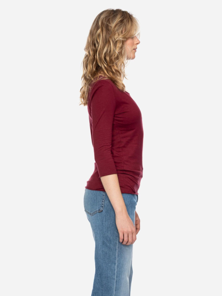 Rotes Halbarm-Shirt