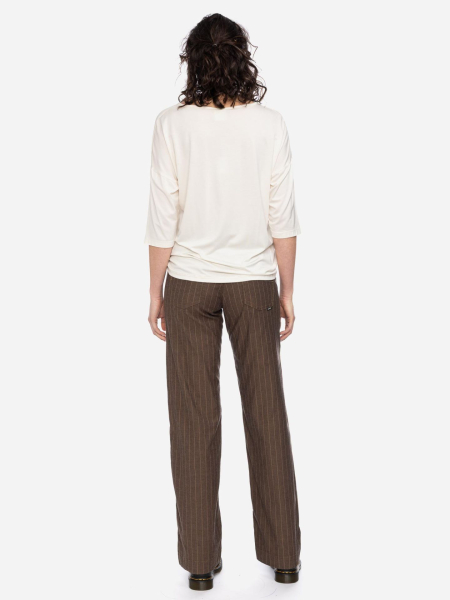 Damen-Longsleeve mit 3/4-Ärmeln