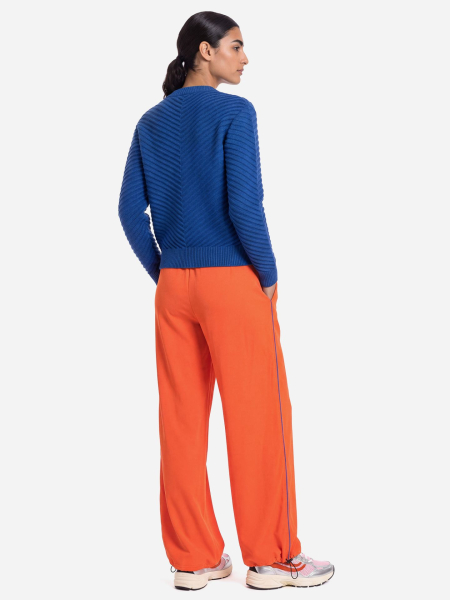 blitzblau Strickpullover