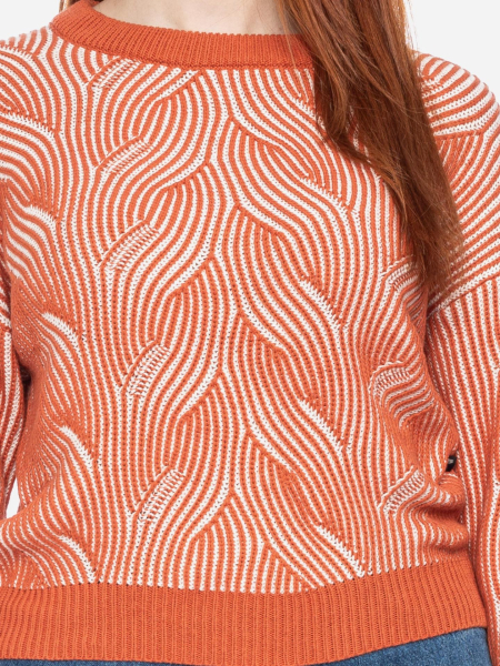 Strickpulli mit Muster