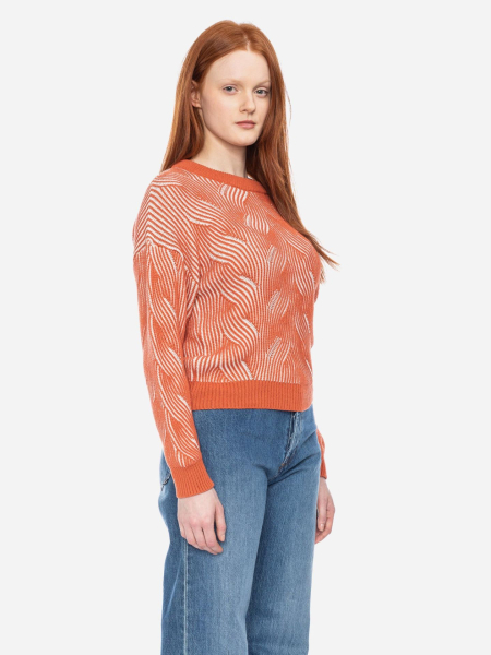 Strickpulli mit Muster