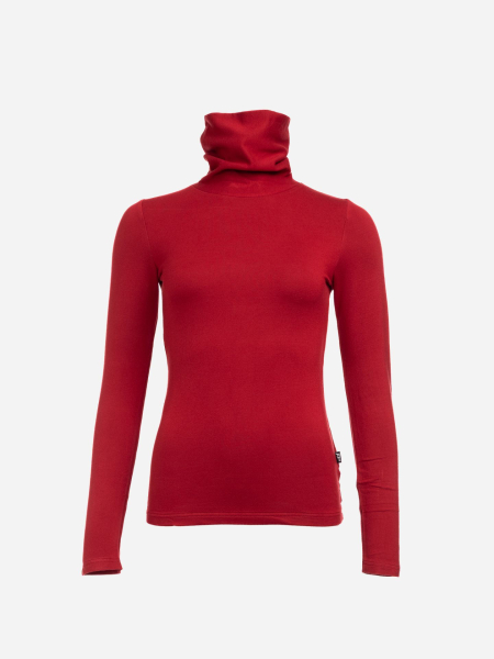 rotes Damen Rolli-Shirt