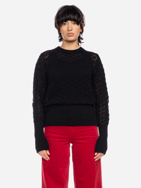 Pulli aus weichem Baumwollstrick