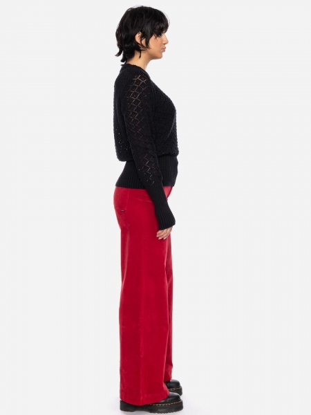 Pulli aus weichem Baumwollstrick