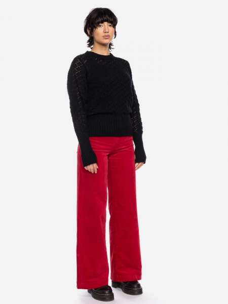 Pulli aus weichem Baumwollstrick