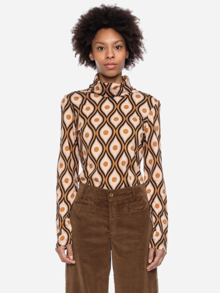 Longsleeve mit Rollkragen