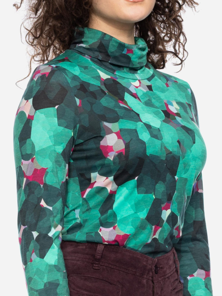 Rolli-Shirt mit Muster