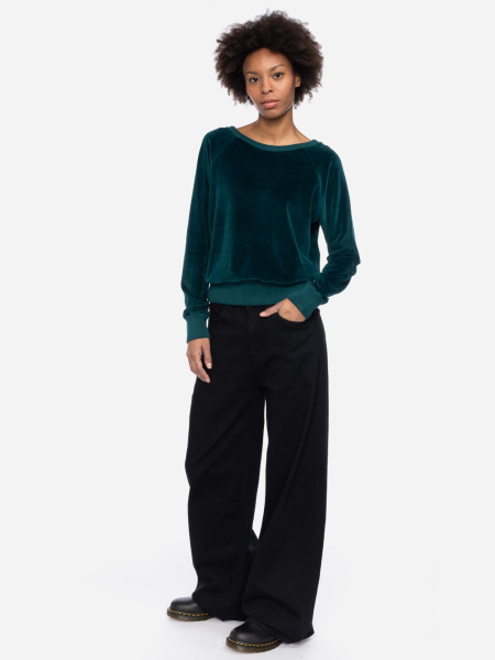 Damensweater aus Nikisamt