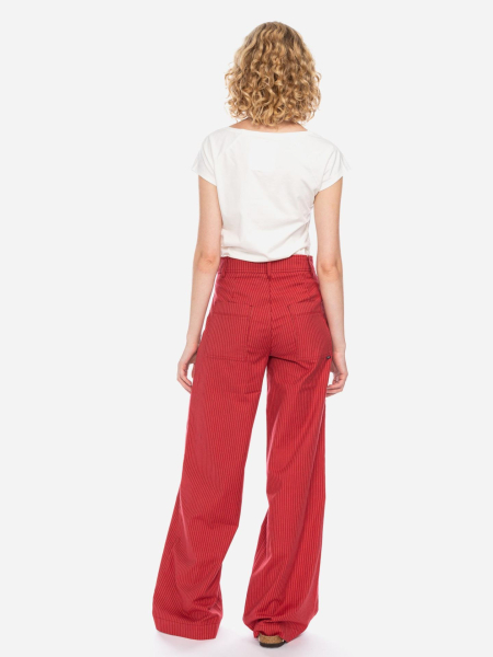 Damenhose mit weitem Bein