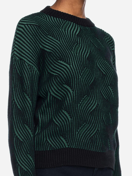 Lockerer Strick-Pulli