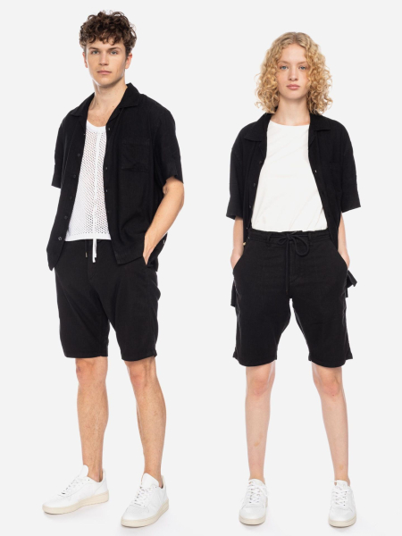 Unisex Shorts mit Leinen