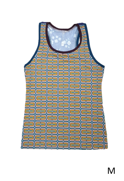 buntes Damen Bio-Unterhemd