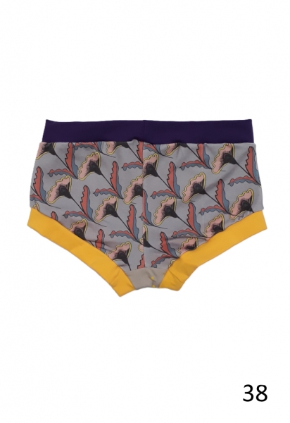 Farbenfrohe Unterhose