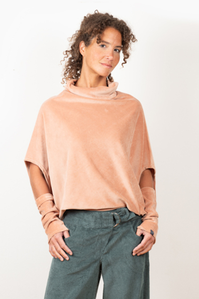 Pullunder aus Niki apricot