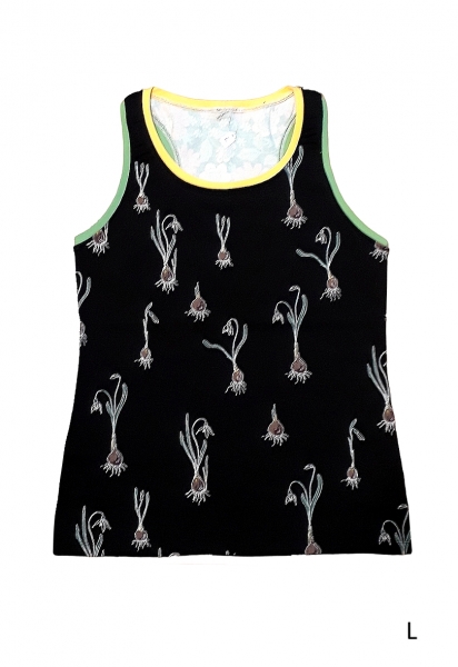 buntes Damen Bio-Unterhemd