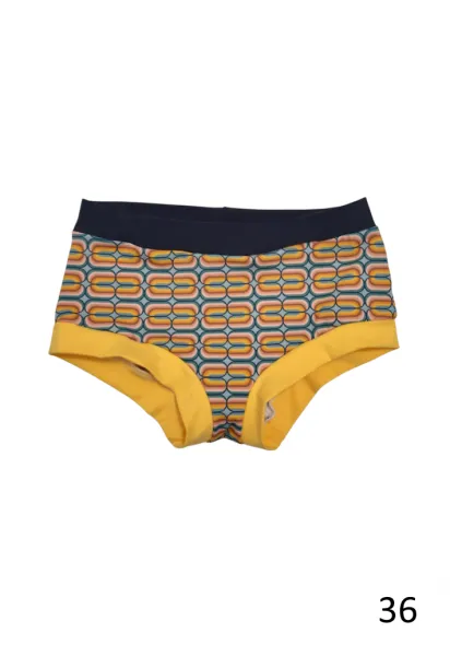 Farbenfrohe Unterhose