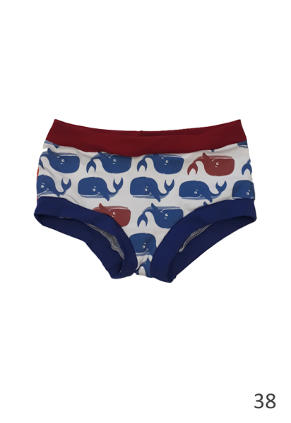 Farbenfrohe Unterhose