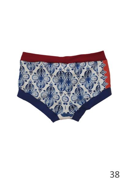 Farbenfrohe Unterhose