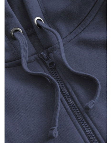 Basic Hoodie mit Zipp