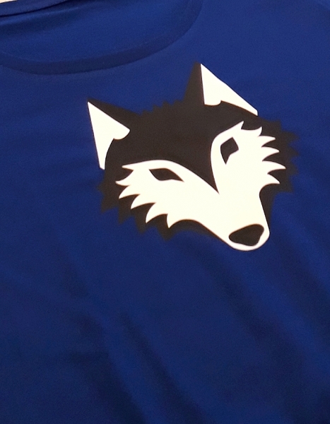 Langarmshirt mit Print "Wolf"