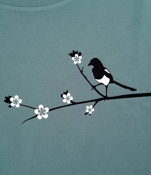 Damen T-Shirt "Elster" in mintgrün