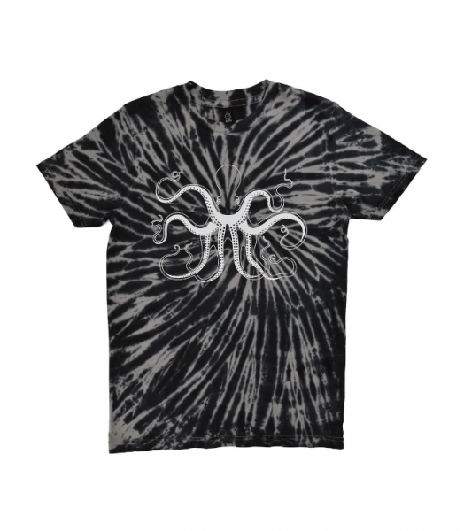Herren Batik-T-Shirt "Octopus"