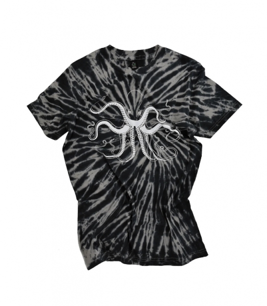 Herren Batik-T-Shirt "Octopus"