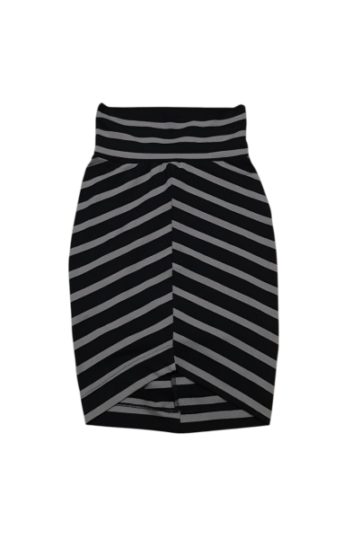 kurzer Rock mit Streifen