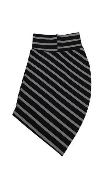 kurzer Rock mit Streifen