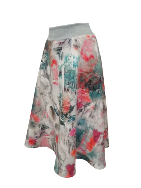 Midi-Rock aus Neopren