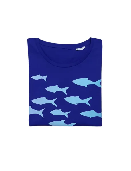 T-Shirt mit Siebdruckmotiv