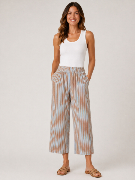 Culotte mit elastischem Bund