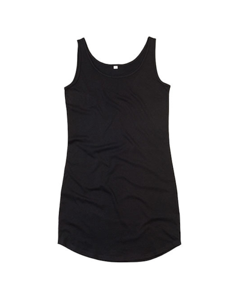 Schlichtes, ärmelloses Longshirt
