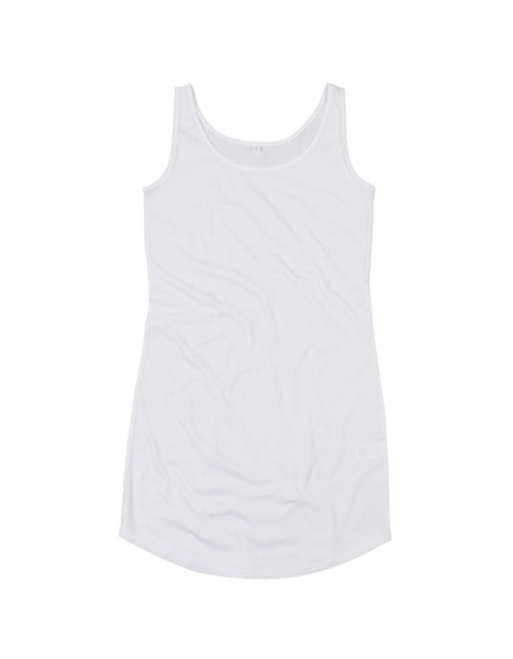 Schlichtes, ärmelloses Longshirt